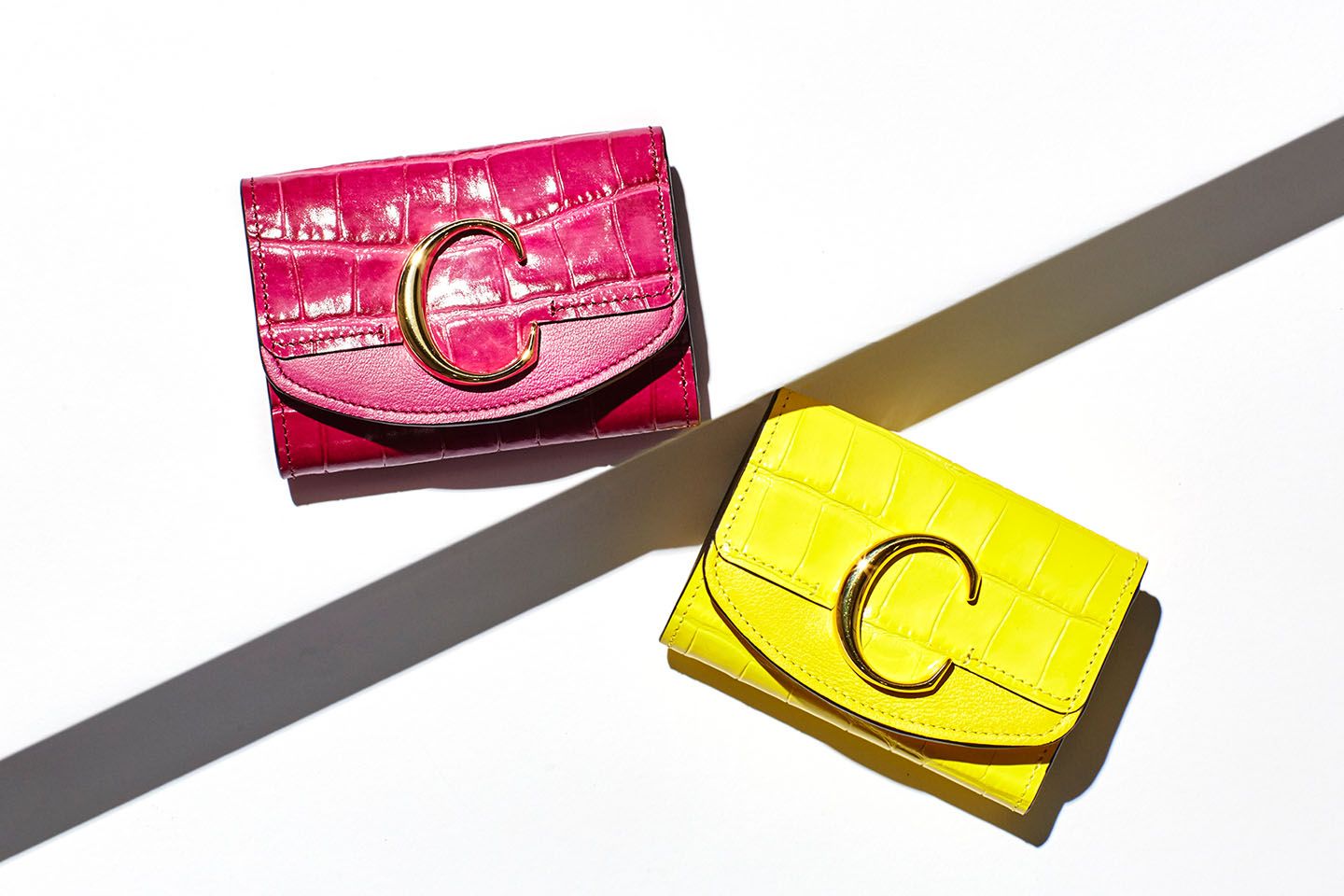 財布「『クロエ C』 ミニ トリフォールド」¥42,000【縦6.4×横9.5㎝】