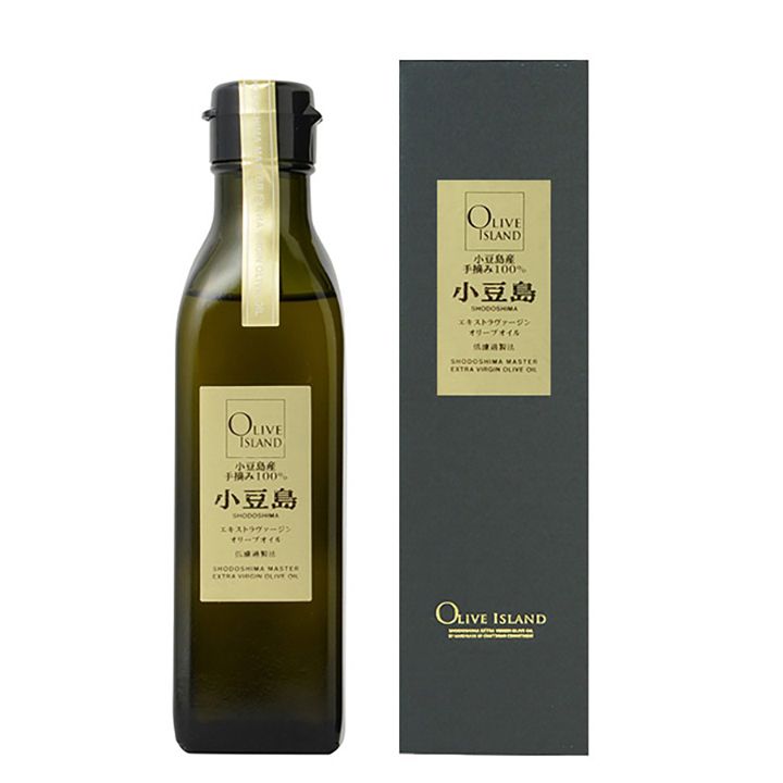 国産の高級ブランド「Oliveisland(オリーブアイランド)」の「小豆島手摘み100%『小豆島』EXVオリーブオイル」(値段:¥8,640)
