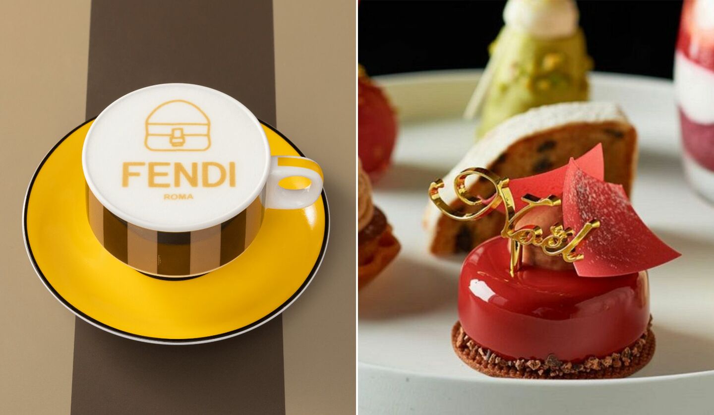 「フェンディ」による期間限定カフェ『FENDI CAFFE by foru』、フォーシーズンズホテル東京大手町の「フェスティブアフタヌーンティー」