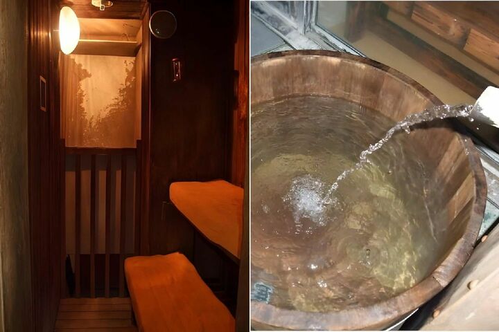 サウナと水風呂