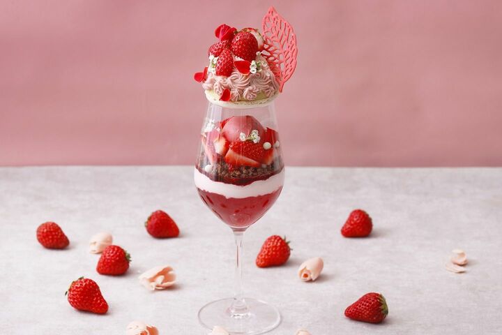 東京_1,ホテル_1,スイーツ_1,パフェ_1,いちご_1