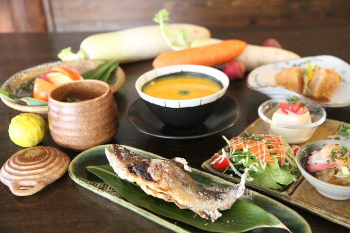 朝食一例