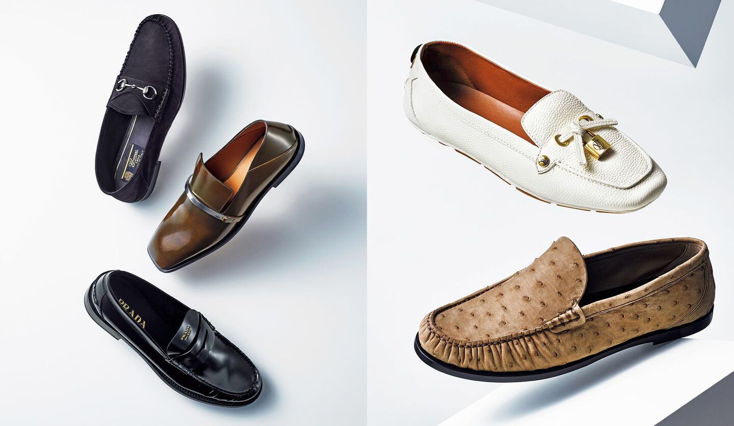 ラグジュアリーブランドから厳選したローファーシューズ