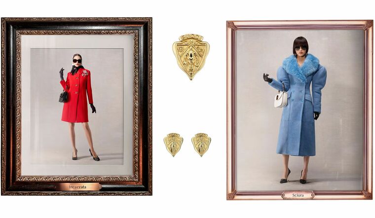 「グッチ」新アーティスティック・ディレクターのデムナ氏による新コレクションアイテムとポップアップ限定のピンブローチとピアスの画像