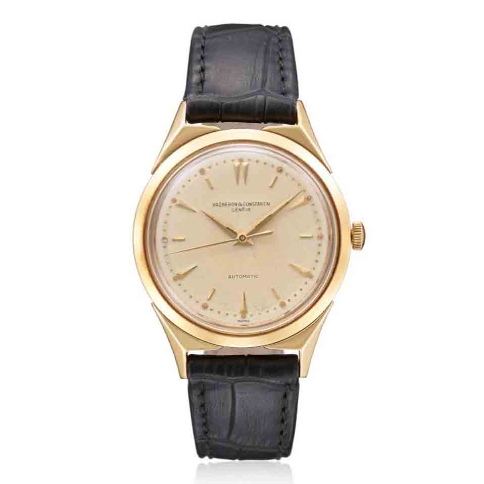 1956年に誕生した「Ref.6073」は、ブランド初の自動巻ムーブメントを搭載。ブランドの革新性の象徴ともいえる名機である。