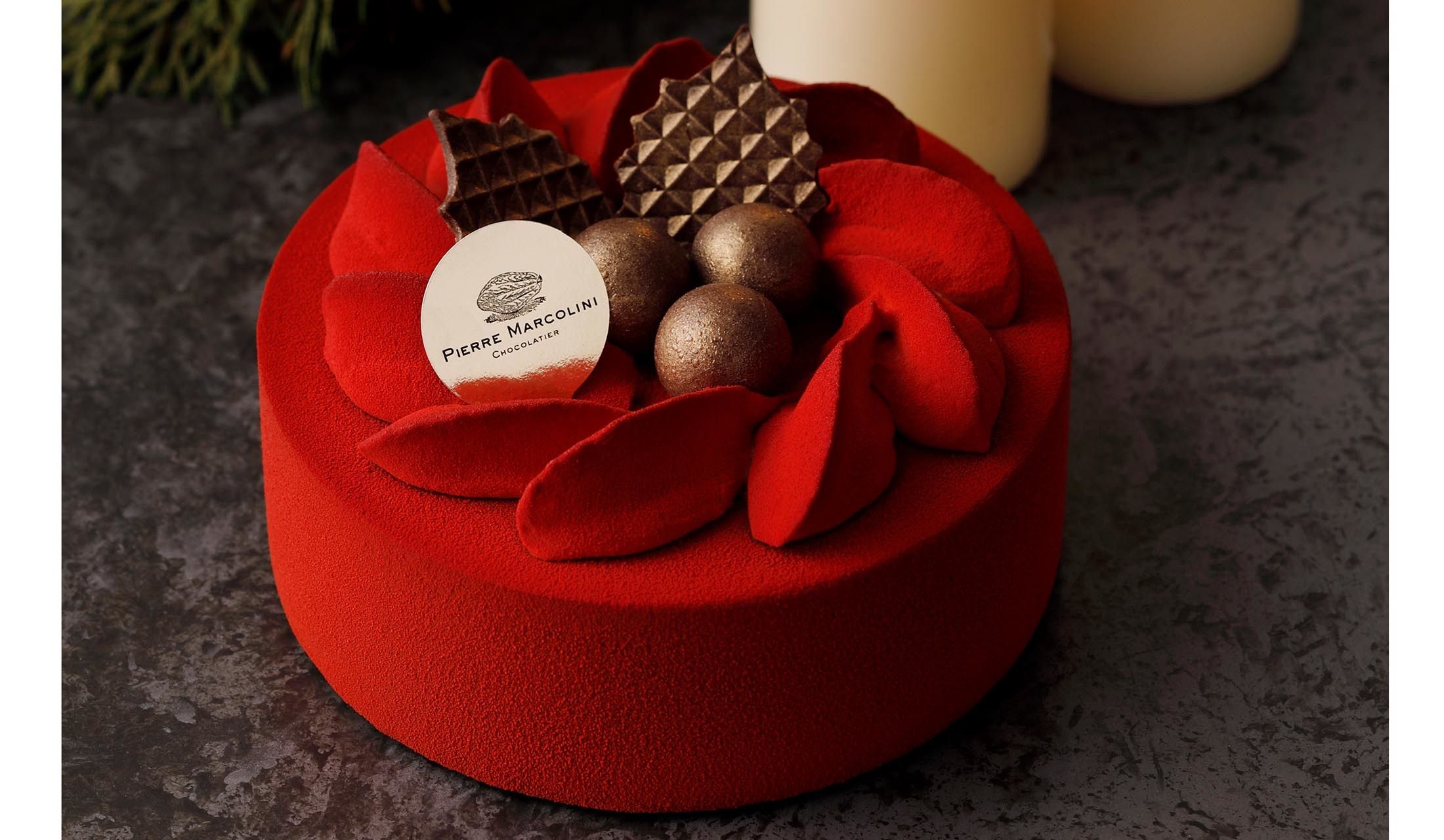 チョコレート好きにはたまらない ピエール マルコリーニの絶品ケーキ クリスマスケーキ17 Precious Jp プレシャス