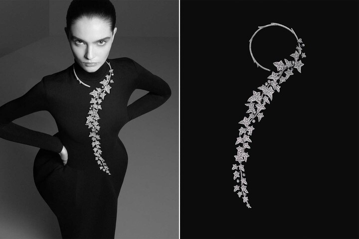 ブシュロンのハイジュエリーコレクション『フレデリック・ブシュロン』のアンテイムド ネックレス