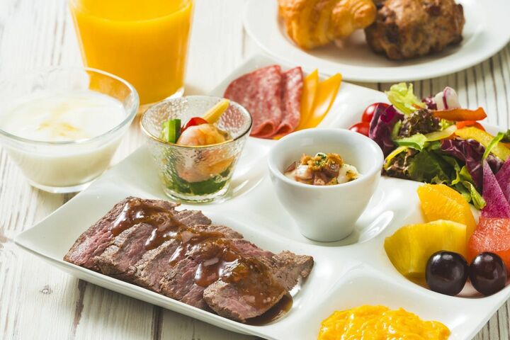 朝食一例