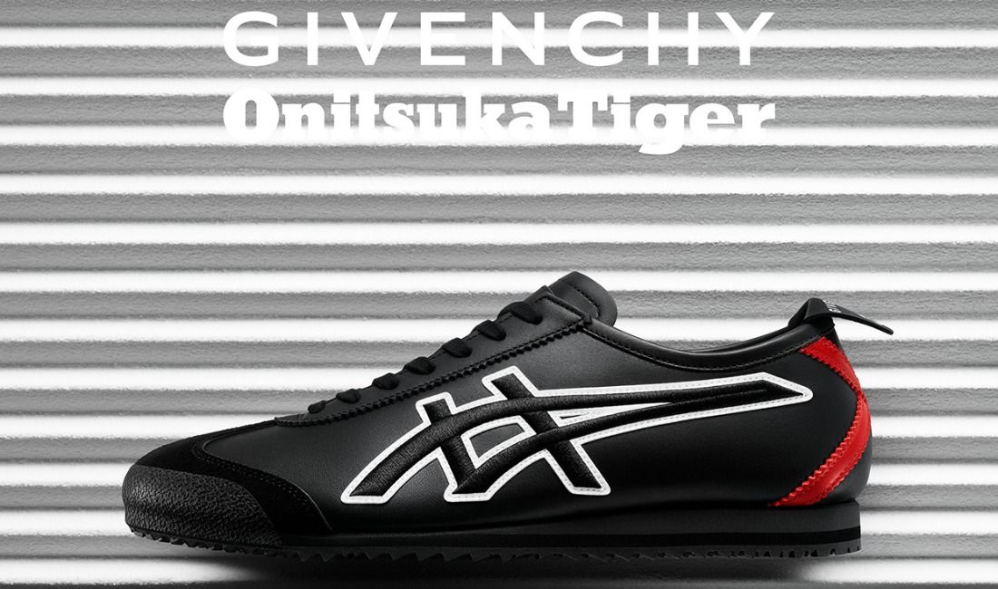 GIVENCHY × オニツカタイガー コラボスニーカー サイズ25.5