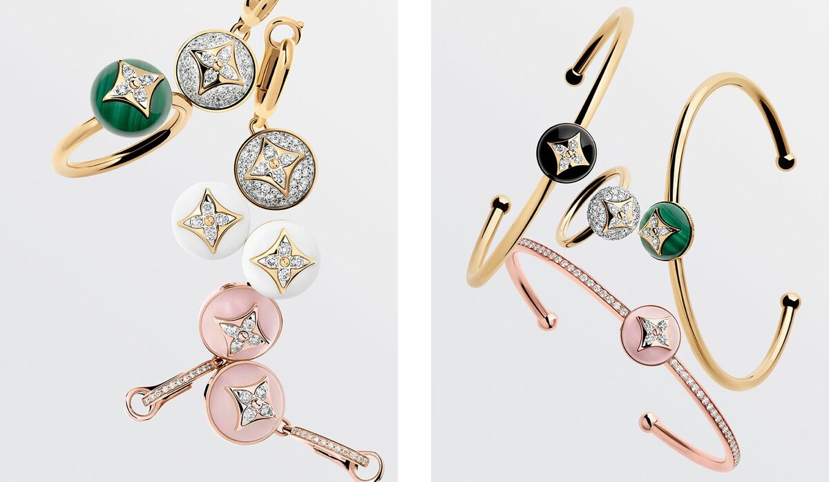 【洗練モノグラムで魅せる耳元♪】LV★スターカラーブロッサムBB 洗練モノグラムで魅せる耳元♪】LV☆スターカラーブロッサムBB
