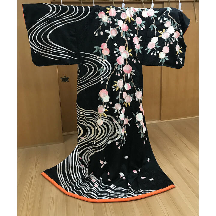 舞台で使用した着物