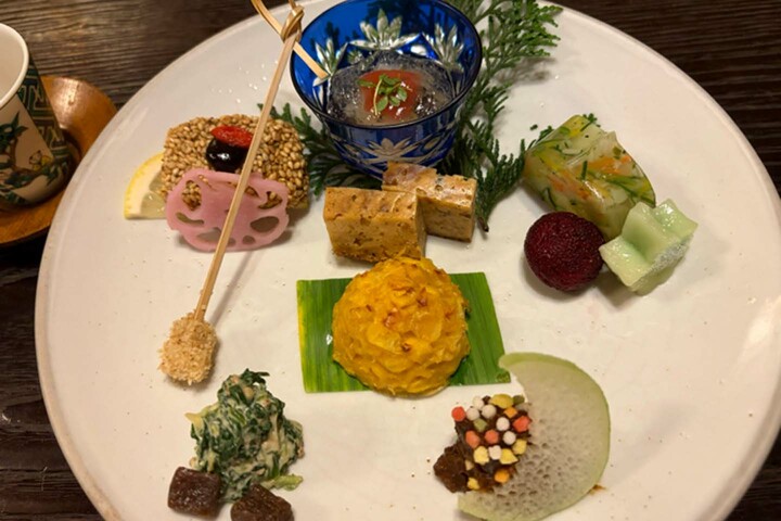 東京・台東区「普茶料理 梵（ぼん）」で提供される料理
