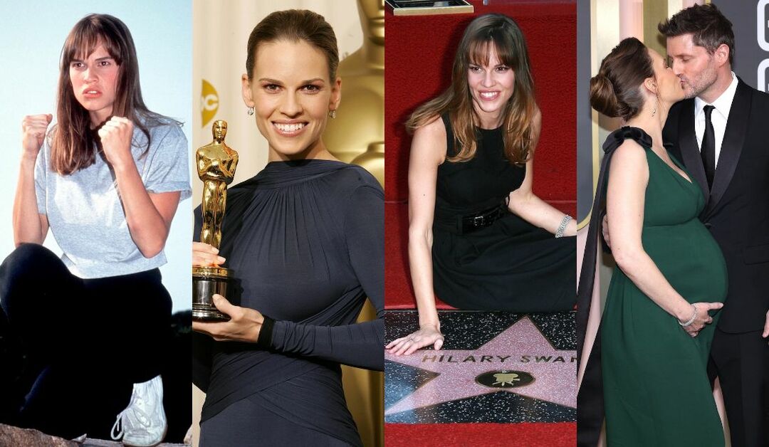 オスカー俳優ヒラリー・スワンク、若いころから振り返ると