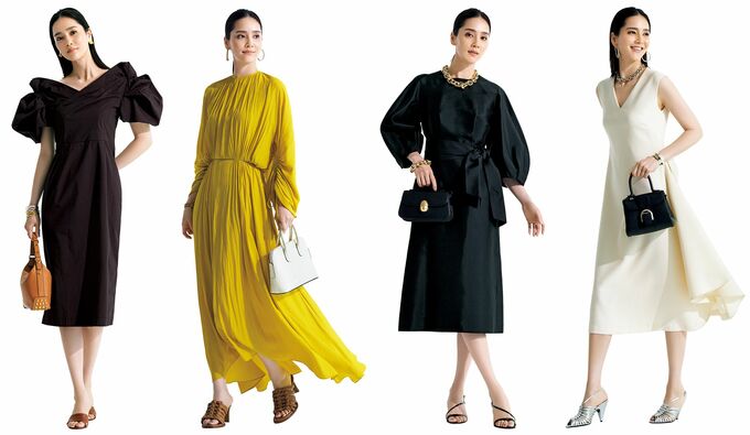 8R　美品　 MIKAKO NAKAMURA ワンピースドレス ミカコ ナカムラ | Precious.jp（プレシャス）