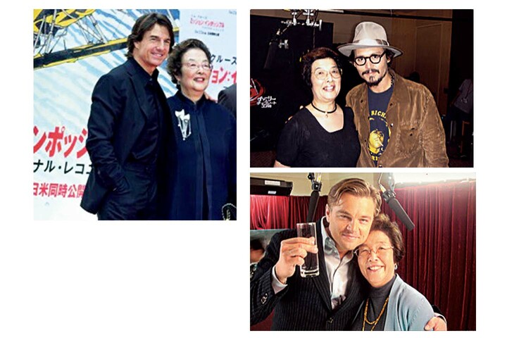 字幕翻訳家の戸田奈津子さんとセレブたち