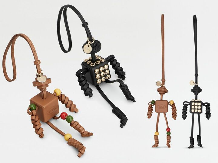 「トッズ」のバッグチャーム