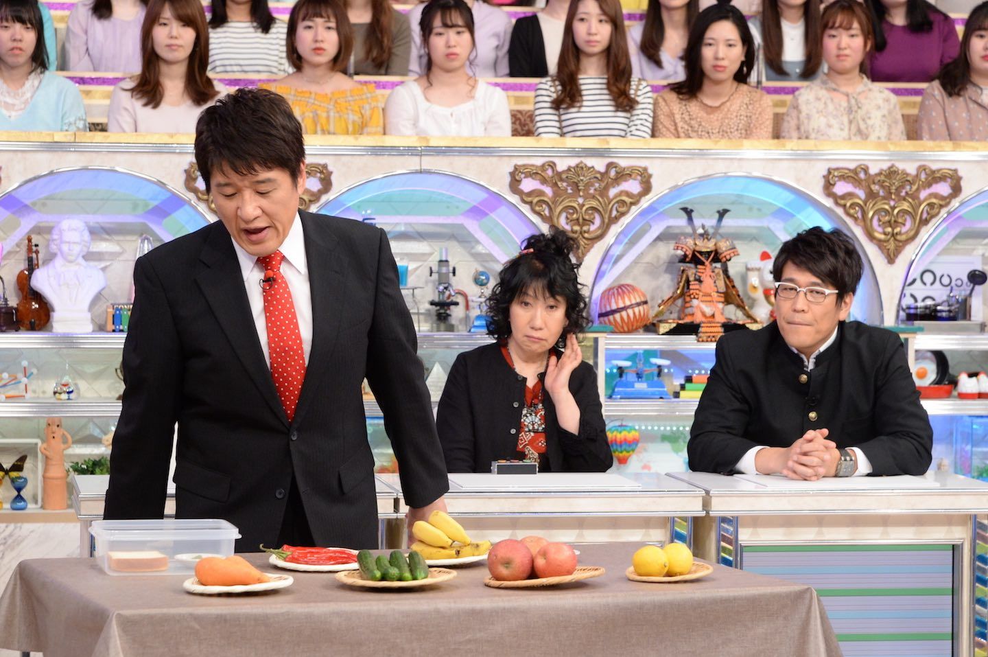 ©左から:林修先生、室井滋さん、古坂大魔王さん