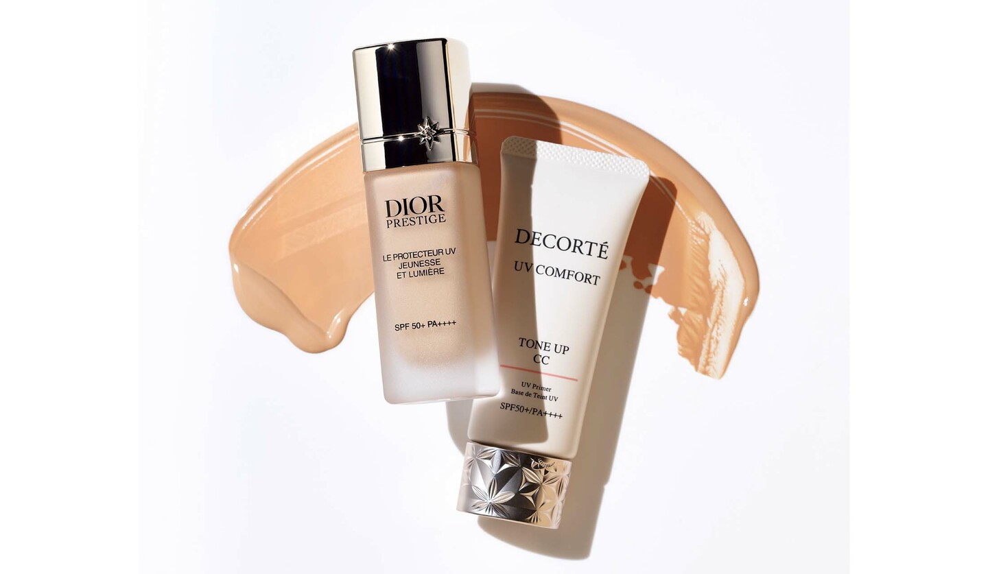 「パルファン・クリスチャン・ディオール」と「コスメデコルテ」のCC&BBクリーム
