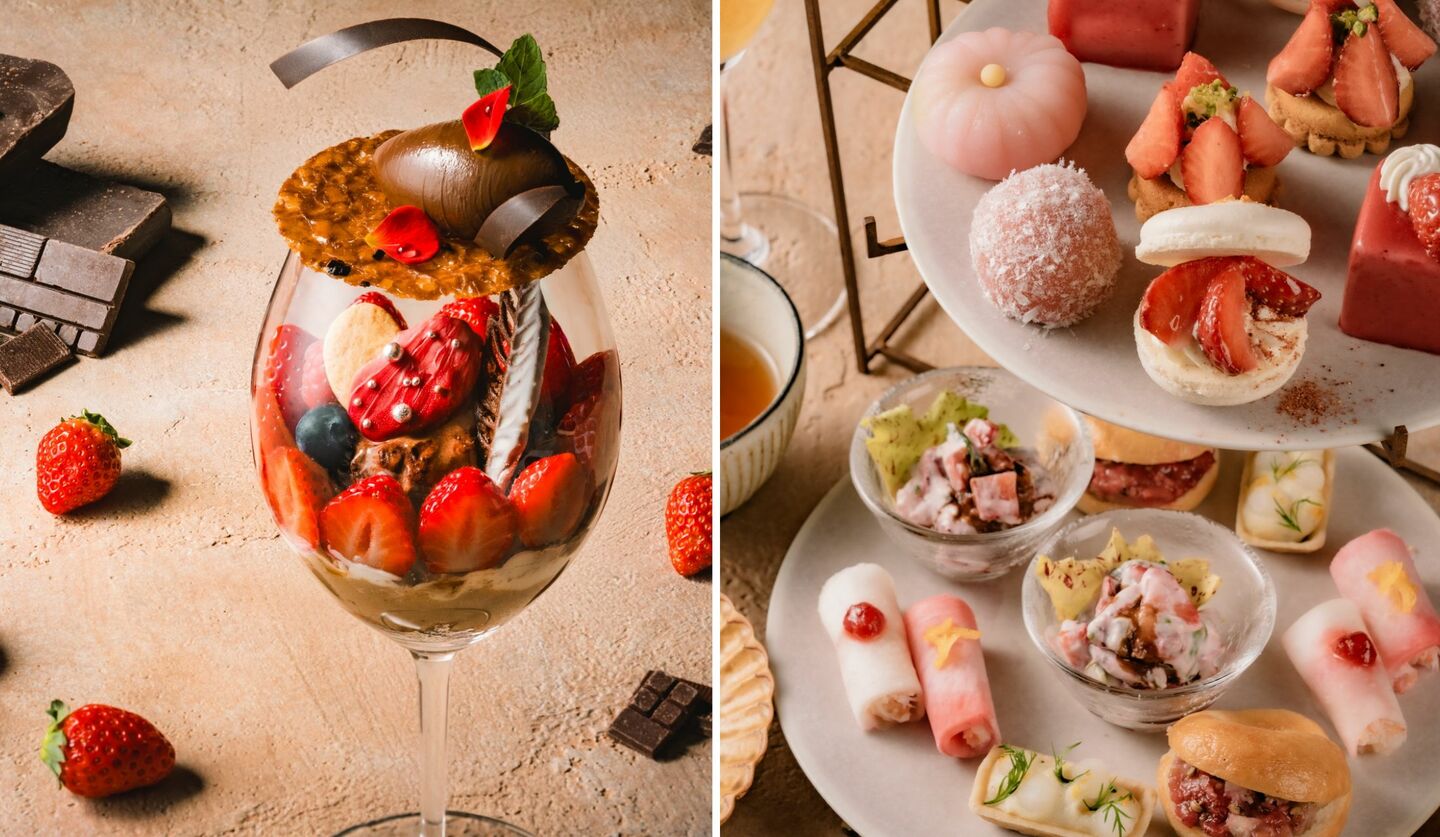 シーズナルダイニング「Sekki（節気）」「ストロベリーアフタヌーンティー」