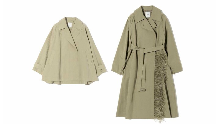 エブールの春アウター2着