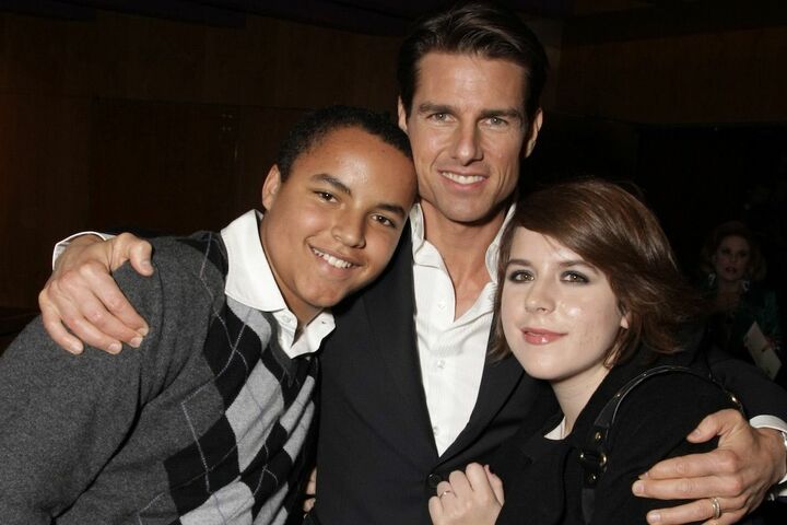 コナー（左）、イザベラ（右）と。