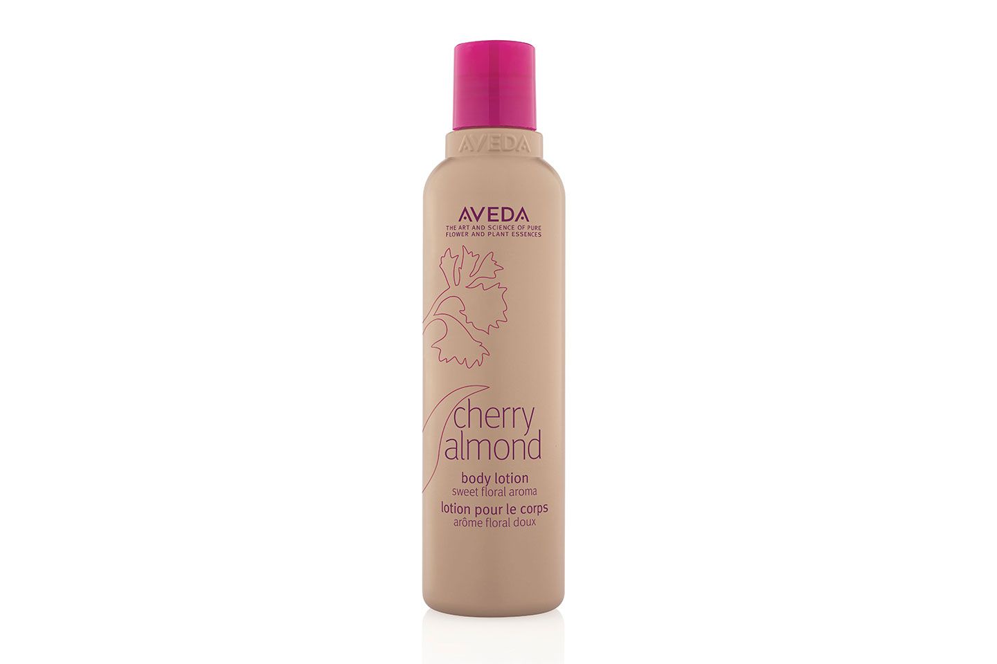 アヴェダ チェリー アーモンド シリーズ CA ボディ ローション 200mL ¥3,300(2020年6月4日オンライン先行発売、7月27日店頭発売)