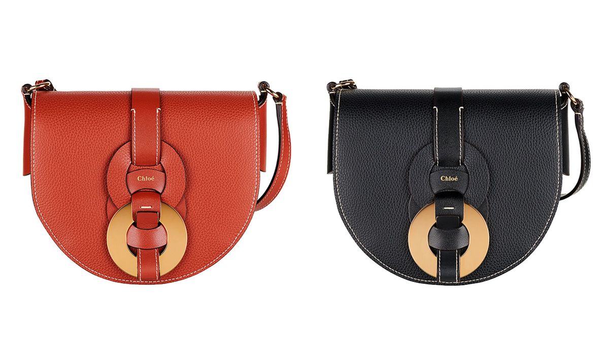 値下げ中　Chloe ダリル　ショルダーバッグ　丸型ムーンバッグ CHLOE クロエ ダリル ショルダーバッグ レザー レディース [中古