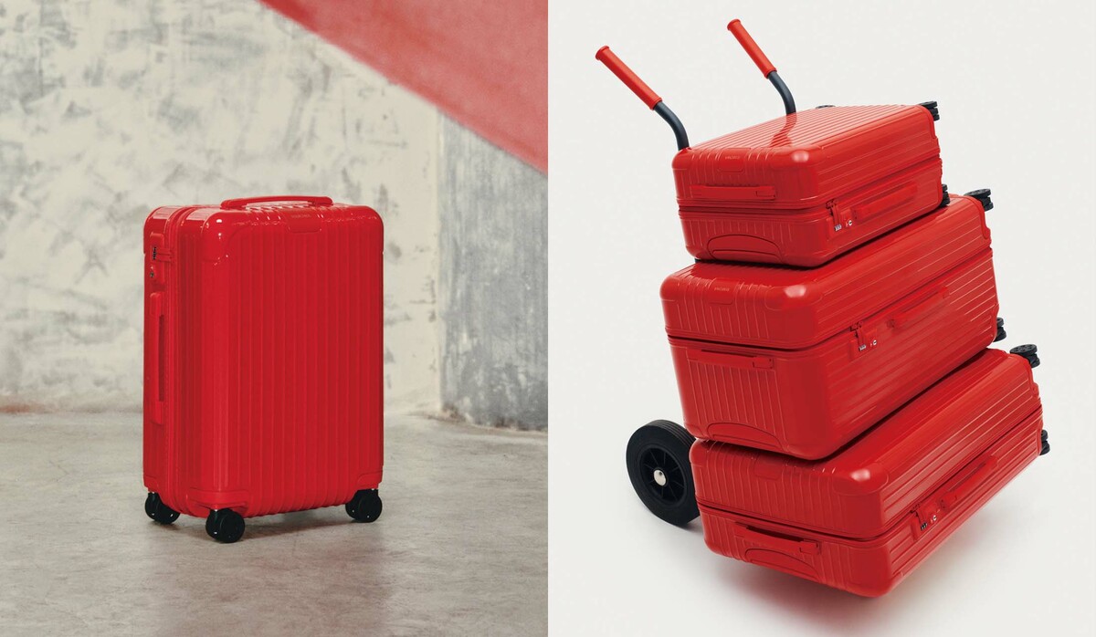 リモワ RIMOWA スーツケース 赤 リモワのアルミ合金スーツケース「オリジナル」に新色