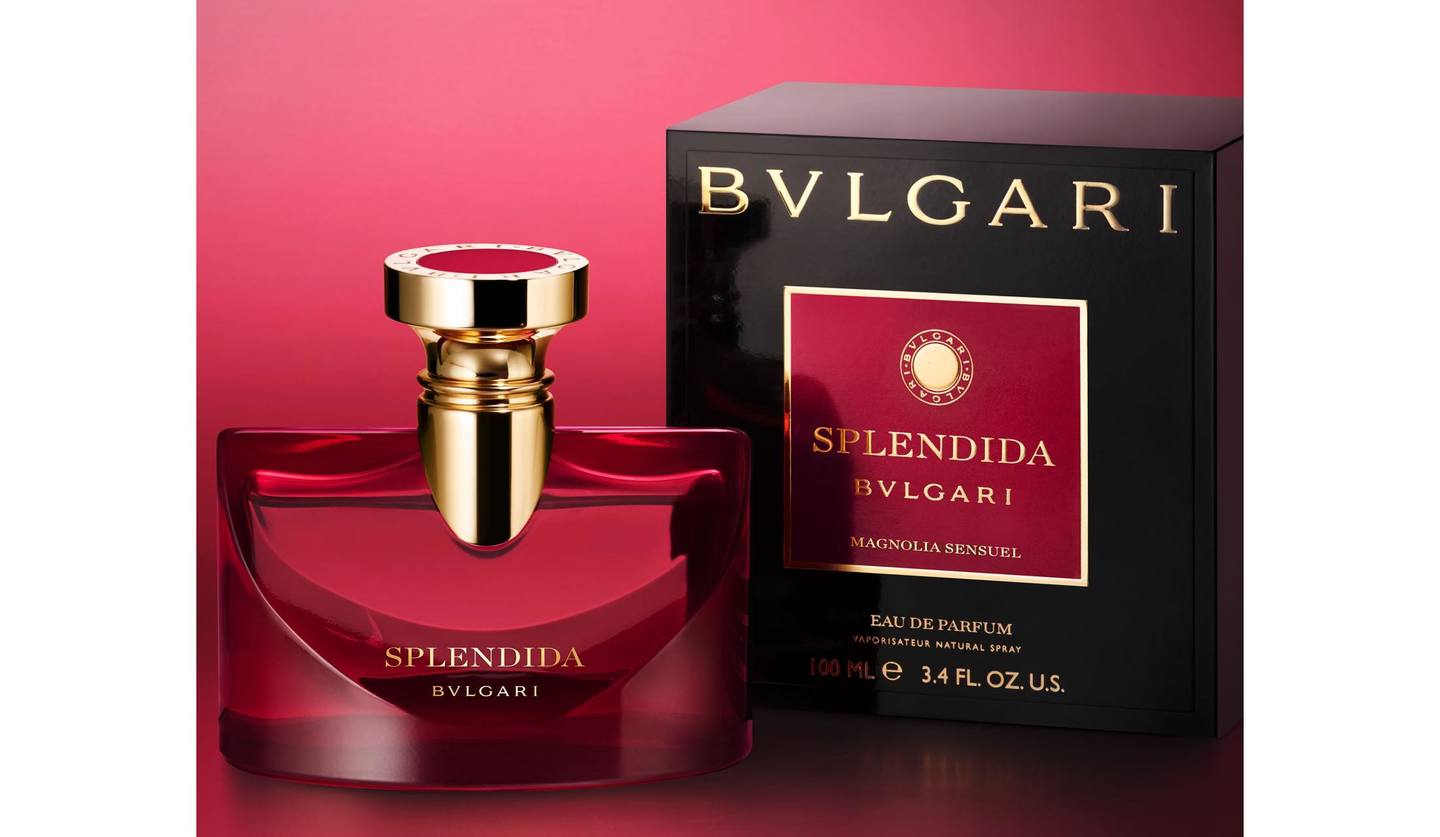 ブルガリの新作香水、スプレンディダ マグノリア センシュアル オードパルファンの写真