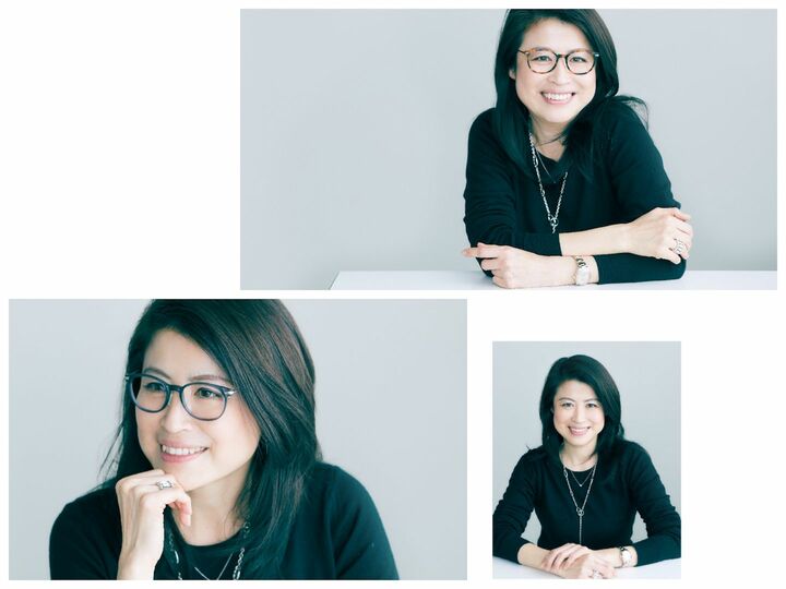 上／べっ甲柄のメガネ「GMS-811」¥37.000・下／グレーのメガネ「GMS-811」¥37,000（マスナガ1905）