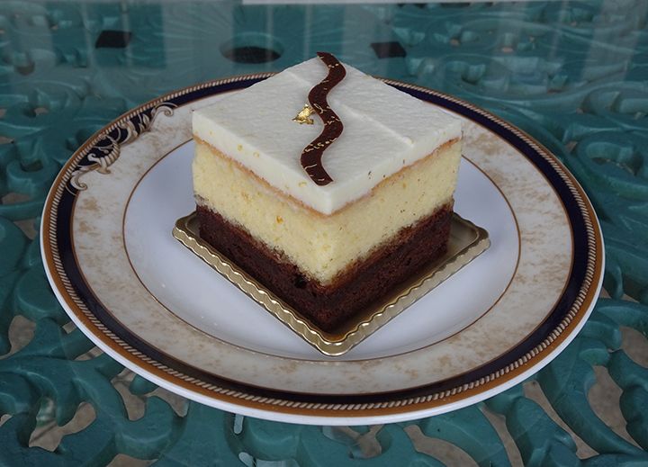 「ガトーショコラとオレンジのケーキ」