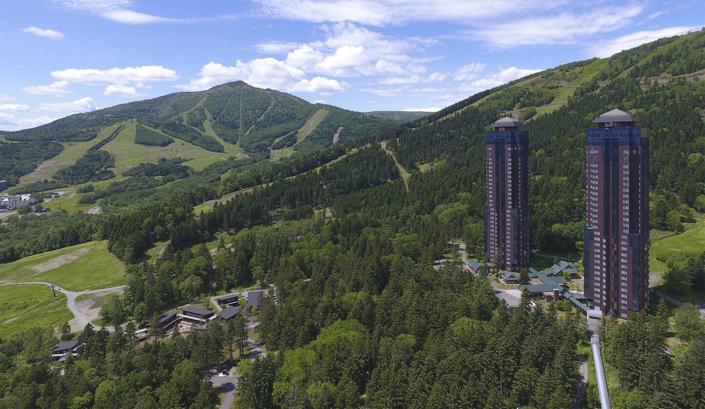 星野リゾート「リゾナーレトマム」の外観