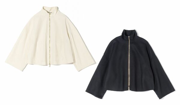 「ファビアナ フィリッピ」の春待ちアウター｜ゆったりとした袖とショート丈がモードな個性を発揮するブルゾン