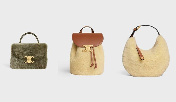 ウィンターシーズンのマストハブ！セリーヌよりシアリング素材の新作バッグがローンチ