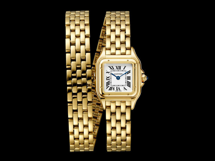 パンテール ドゥ カルティエ ウォッチ SM￥3,450,000（税込）[イエローゴールド、クォーツ]　© Cartier