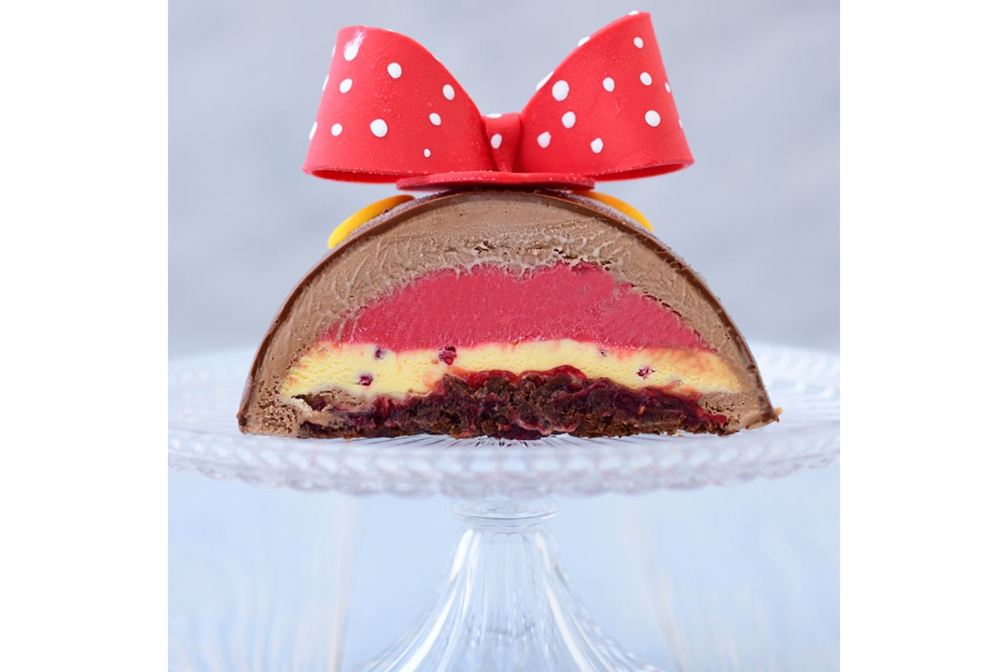 チョコレートとラズベリーの相性が抜群。