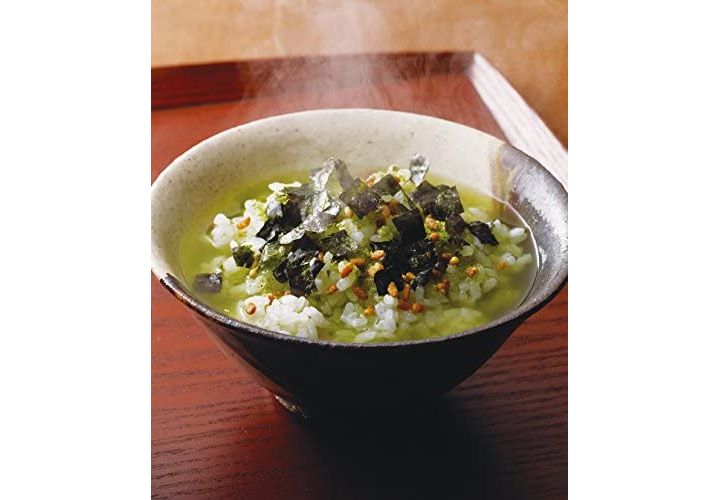 「だし茶漬け 抹茶」(茅乃舎)