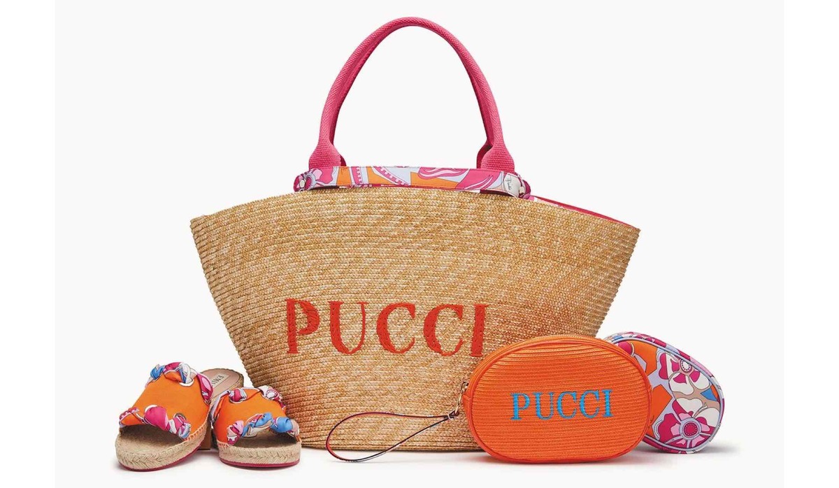美品　正規品エミリオプッチかごバッグ 楽天市場】EMILIO PUCCI エミリオプッチ かごバッグ TOTE BAG