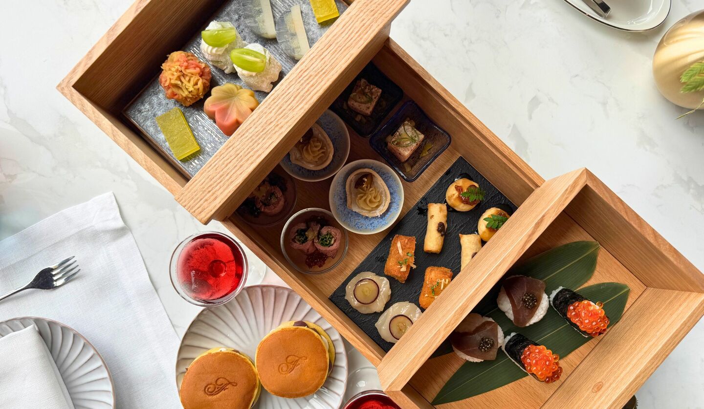 Japanese Autumn Afternoon Tea
