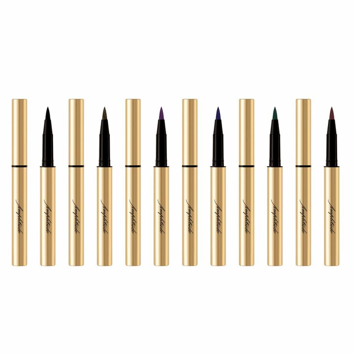 アンプリチュード ロングラスティング リキッドアイライナー 全6色<左から01、02、03、04、05、06> 各¥4,730