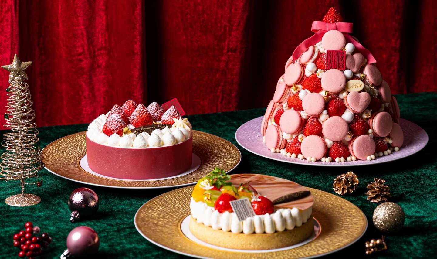 フォションホテル京都のホテル限定オリジナルクリスマスケーキ4種類