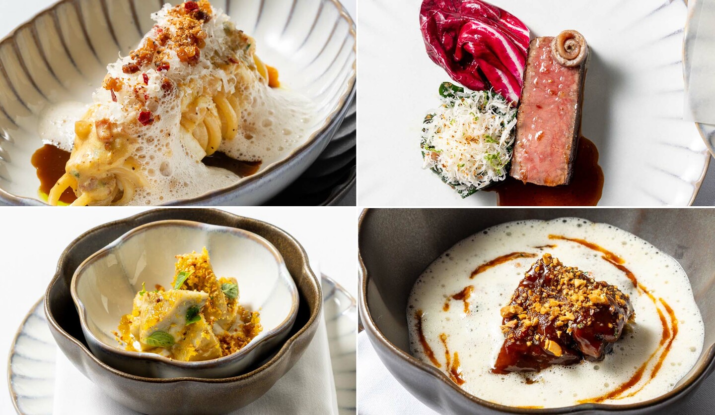 「ル・プリスティン東京」で提供されるコースメニュー『イタリアン・リージョン』