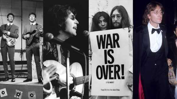 ジョン・レノンの生涯とその功績【50枚】新作ドキュメンタリー映画が2025年公開、ビートルズの伝説映画も2028年に公開予定