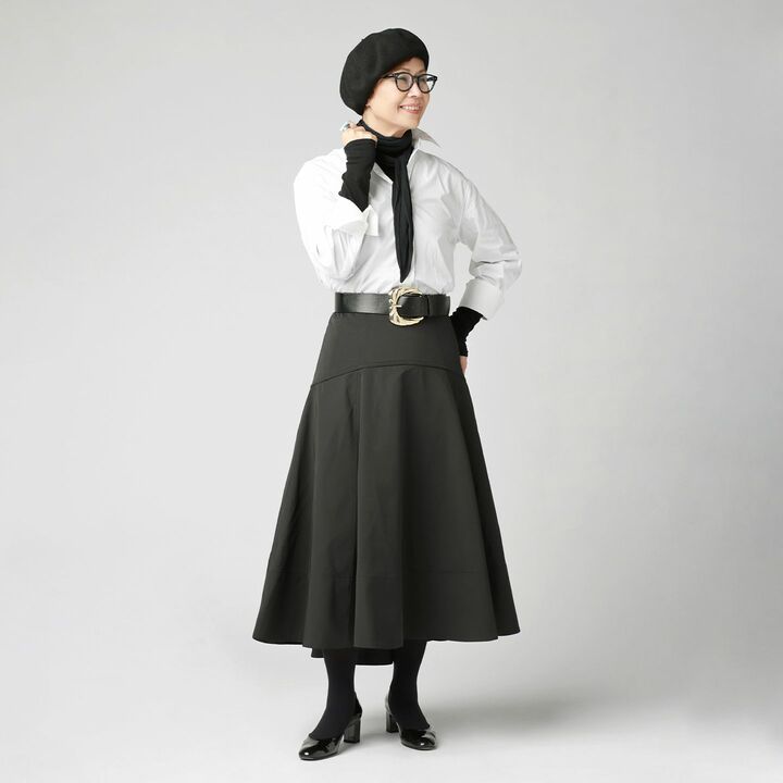 シャツ_3,ニット_1,スカート_1