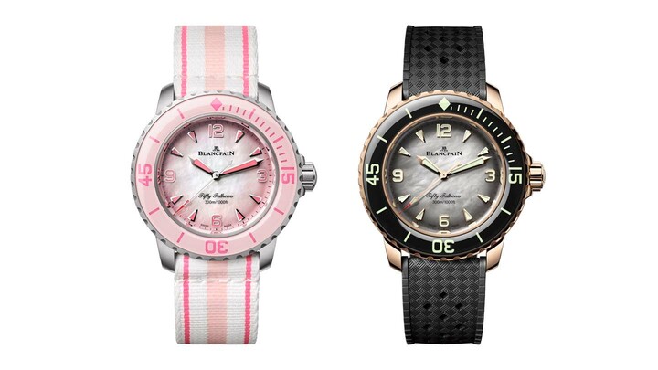ブランパンの時計「フィフティ ファゾムス オートマティック」38mm径