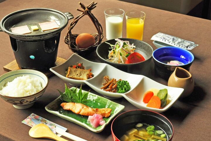 朝食一例