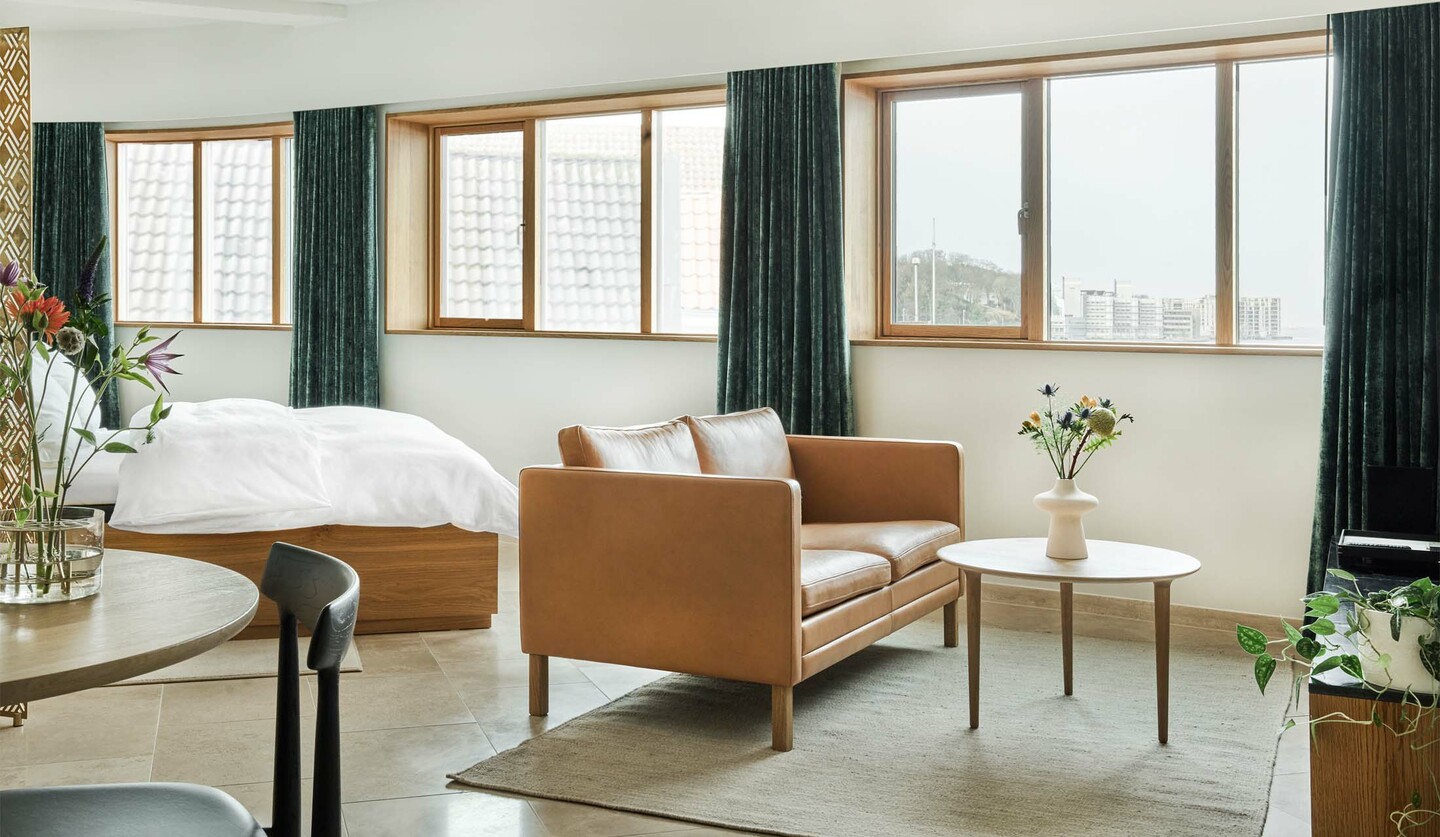 秋山 都さんがノルウェー旅行で宿泊したホテル「Eilert Smith Hotel（エイラート・スミス ホテル）」の客室