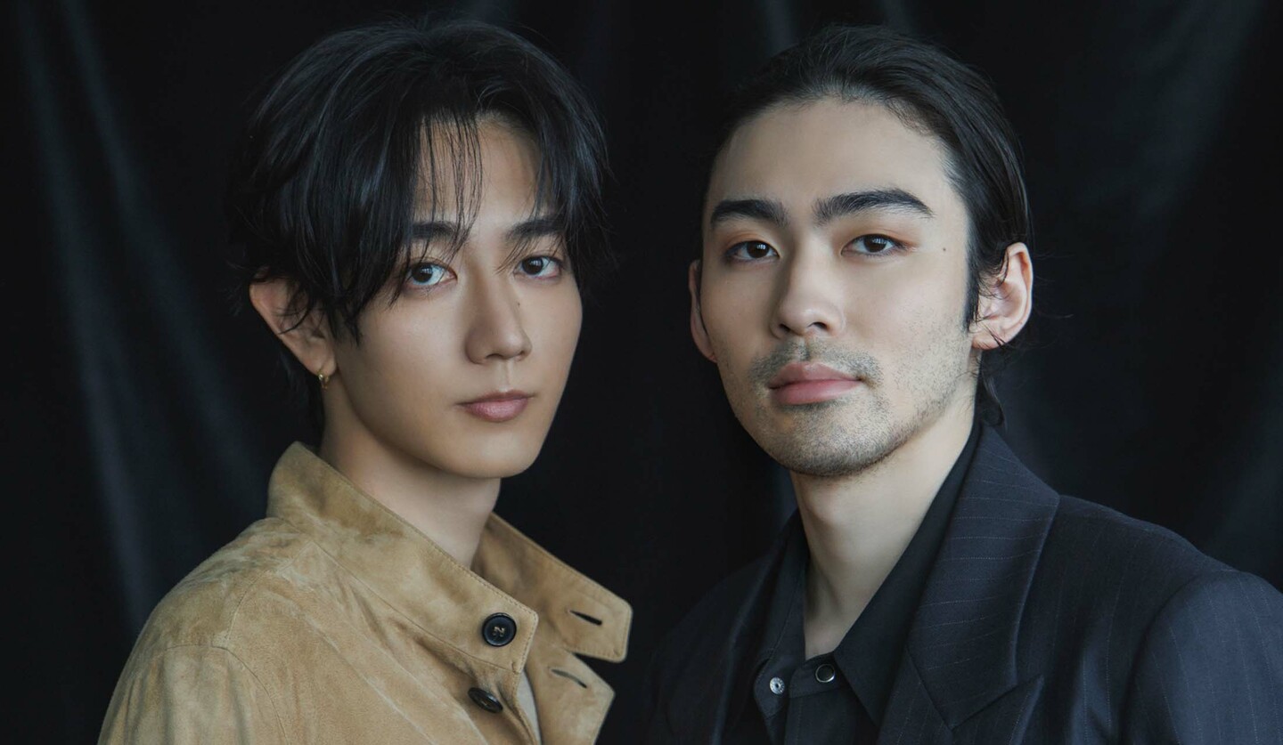 映画『本所の銕/密告』に出演された歌舞伎俳優の市川染五郎さんと俳優の駒木根葵汰さん