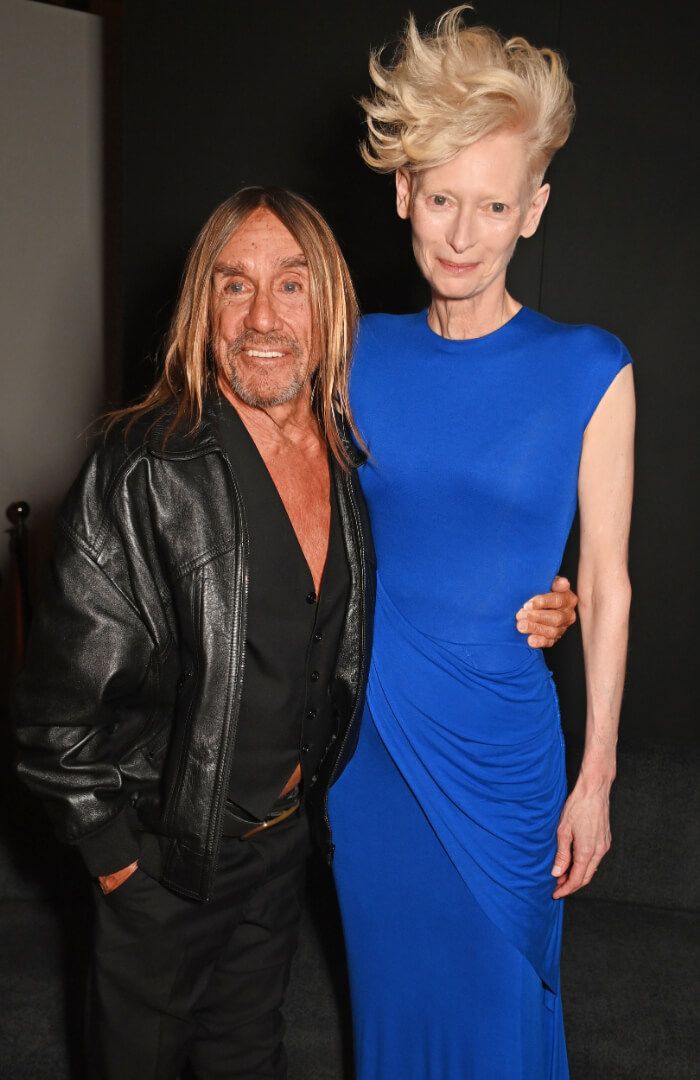 左は、イギー・ポップ。