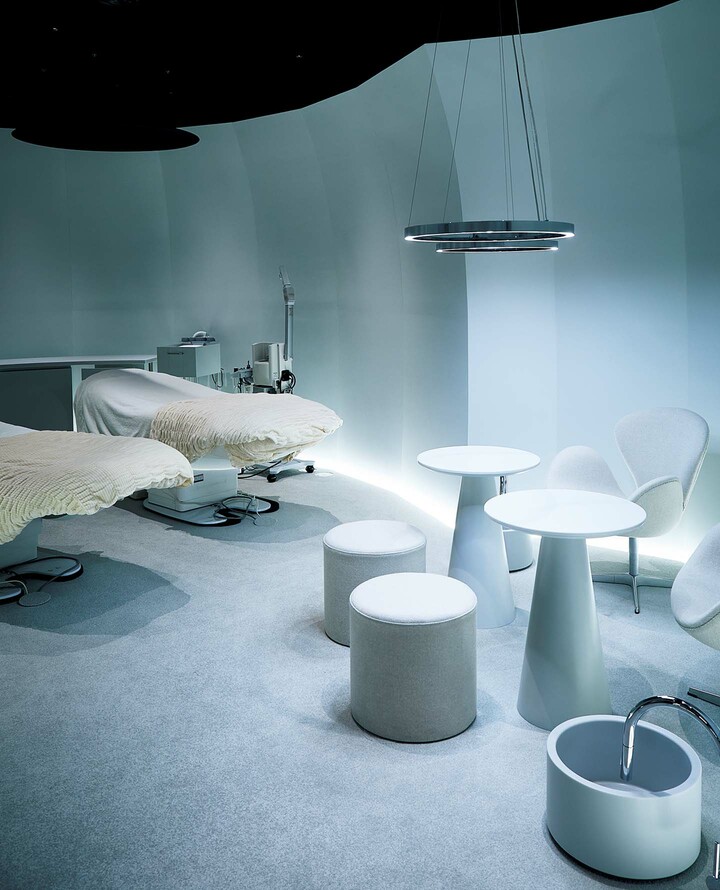 「ポーラ ギンザ」の内観